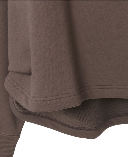 【COGTHEBIGSMOKE/コグザビッグスモーク】MELINA BOTTLE NECK SWEATSHIRT 詳細画像 ブラウン 6