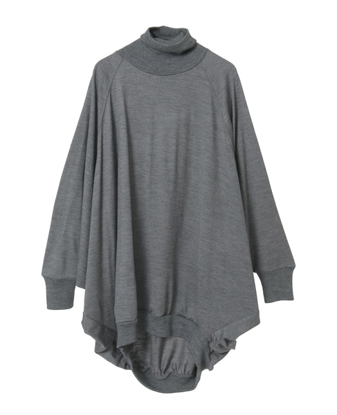 【COGTHEBIGSMOKE/コグザビッグスモーク】MATILDA POLLO NECK ABANICOS TOP 詳細画像 チャコールグレー 1