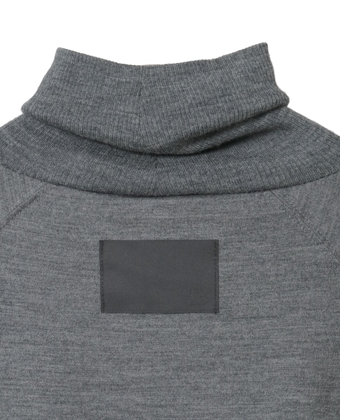 【COGTHEBIGSMOKE/コグザビッグスモーク】MATILDA POLLO NECK ABANICOS TOP 詳細画像 チャコールグレー 4