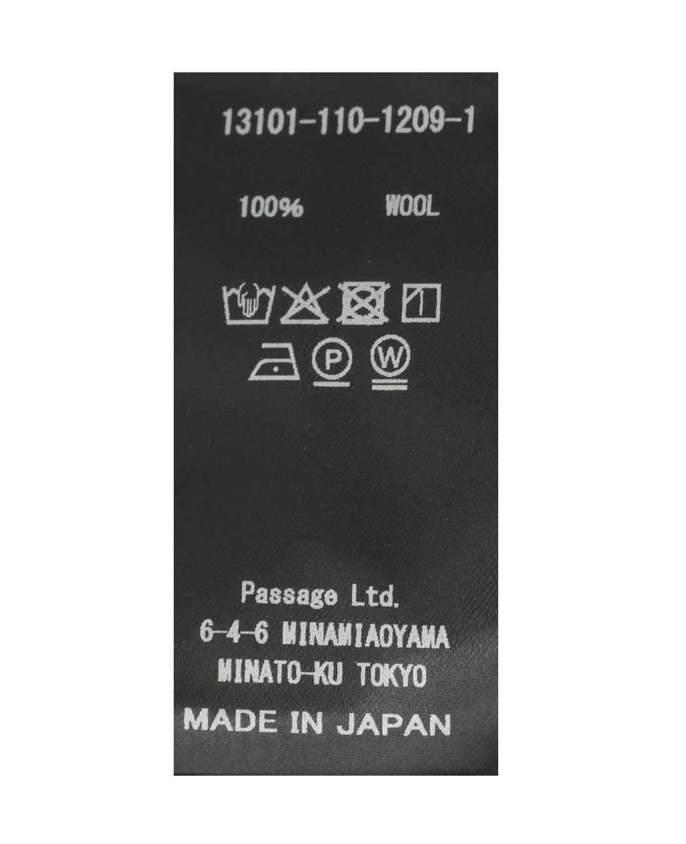 【COGTHEBIGSMOKE/コグザビッグスモーク】 LAURA GATHERED SLV TOP 詳細画像 ブラック 5