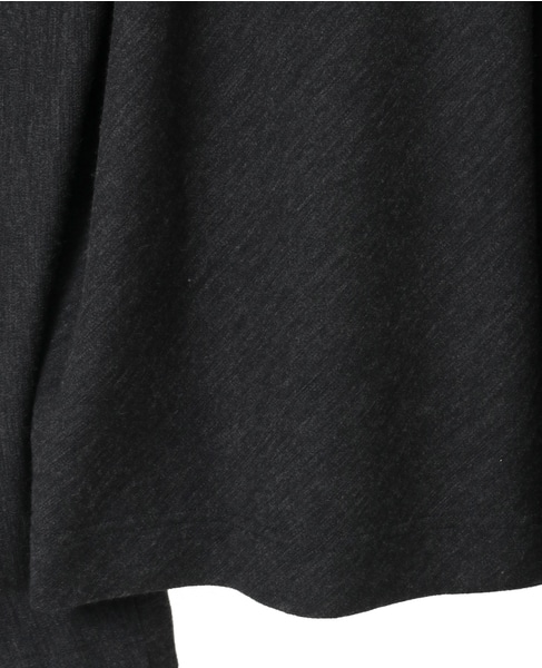 【CARVEN /カルヴェン】BL313-DRAPE BACK TOP 詳細画像 チャコールグレー 6