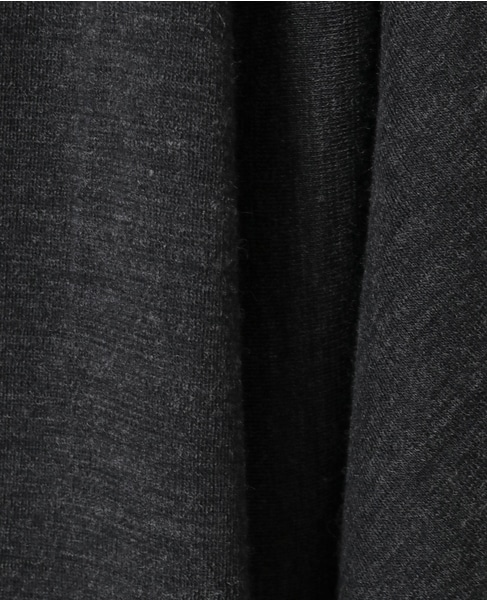 【CARVEN /カルヴェン】BL313-DRAPE BACK TOP 詳細画像 チャコールグレー 7