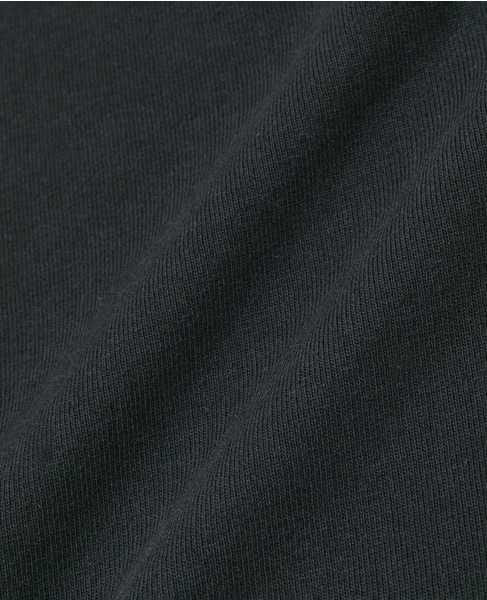 【CARVEN /カルヴェン】JT301-SCARF T-SHIRT 詳細画像 ブラック 8