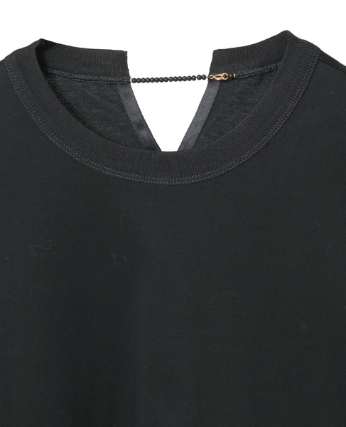 【CARVEN /カルヴェン】JT302-PEARL L. SLEEVE T-SHIRT 詳細画像 ブラック 3