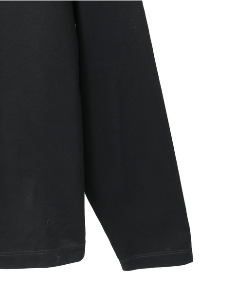 【CARVEN /カルヴェン】JT302-PEARL L. SLEEVE T-SHIRT 詳細画像 ブラック 6