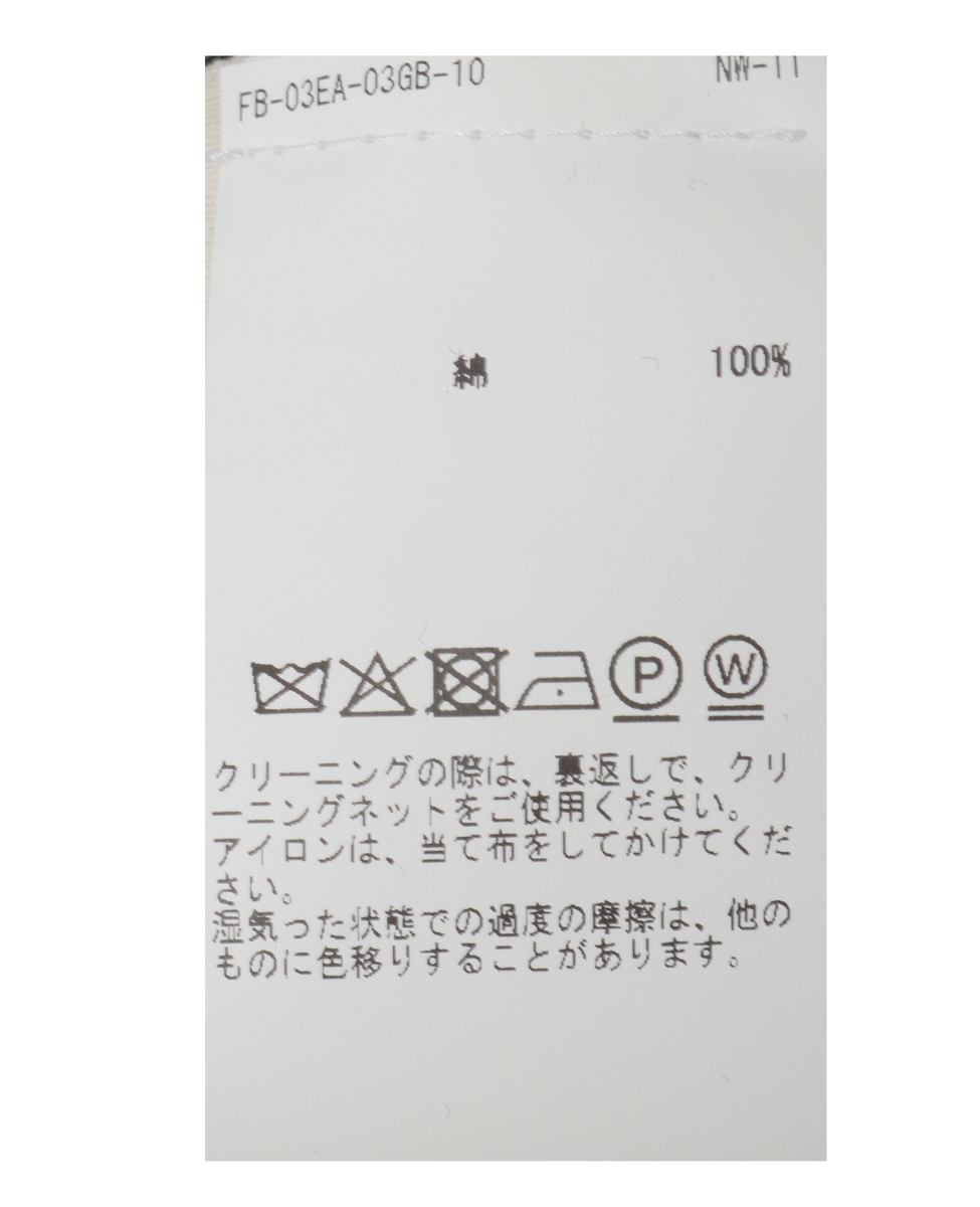 【CARVEN /カルヴェン】JT302-PEARL L. SLEEVE T-SHIRT 詳細画像 ブラック 6