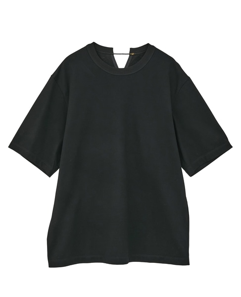 【CARVEN /カルヴェン】JT314-PEARL T-SHIRT 詳細画像 ブラック 1
