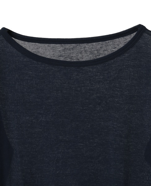 【TU ES MON TRESOR /トゥ エ モン トレゾア】Crew Neck Top 詳細画像 ブラック 3