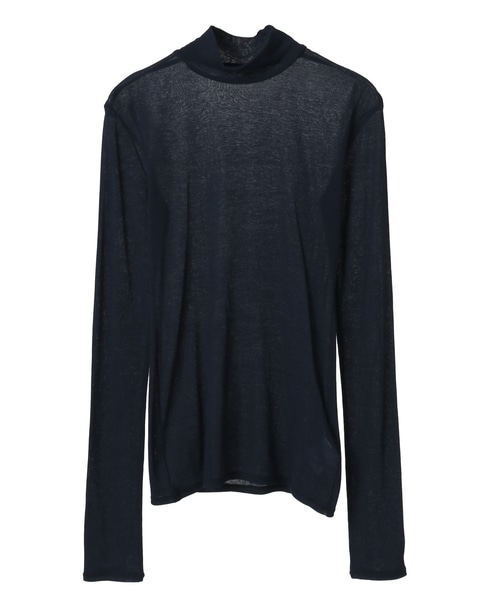【TU ES MON TRESOR /トゥ エ モン トレゾア】High Neck Top 詳細画像 ネイビー 1