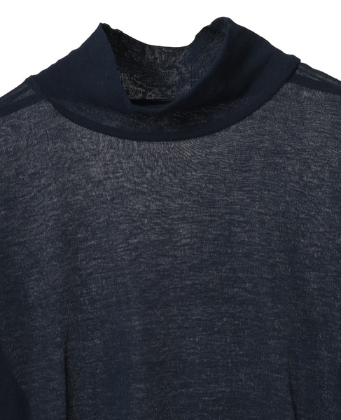【TU ES MON TRESOR /トゥ エ モン トレゾア】High Neck Top 詳細画像 ネイビー 3