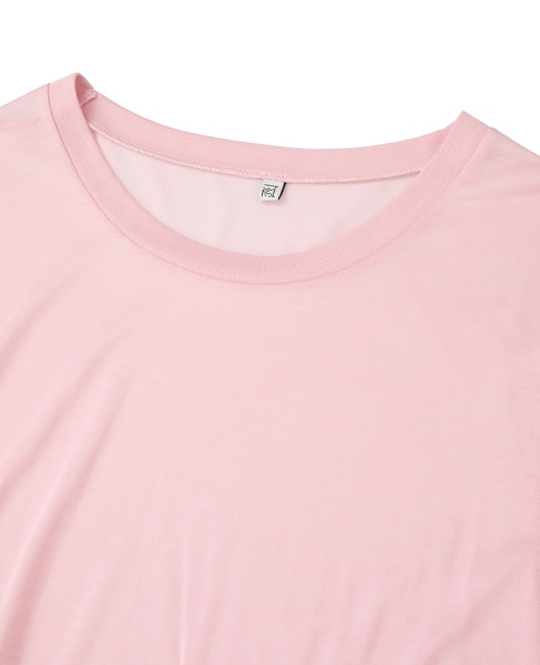 【BASERANGE/ベースレンジ】LONG SLEEVE TEE 詳細画像 ピンク 3