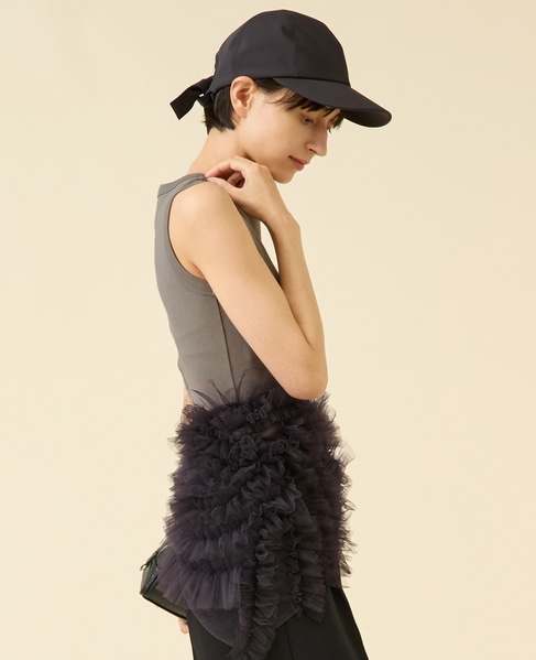 【FLORE FLORE /フローレフローレ】ESME TANK 詳細画像 グレージュ 3