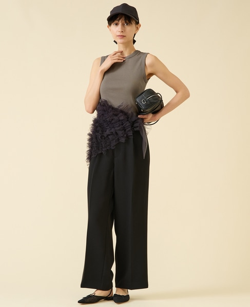 【FLORE FLORE /フローレフローレ】ESME TANK 詳細画像 グレージュ 4