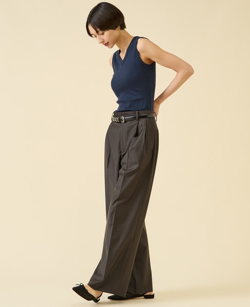 【FLORE FLORE /フローレフローレ】JILL TANK 詳細画像 ネイビー 5