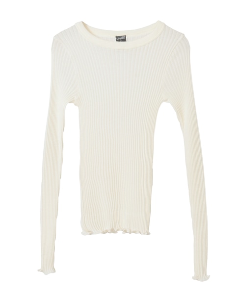 《別注》【Oscalito/オスカリート】ウールシルクメッシュPO 詳細画像 アイボリー 1