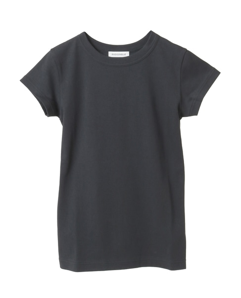 【MADISONBLUE/マディソンブルー】CREW NECK TEE 詳細画像 ブラック 1