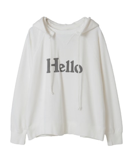 【MADISONBLUE/マディソンブルー】HELLO HOODIE