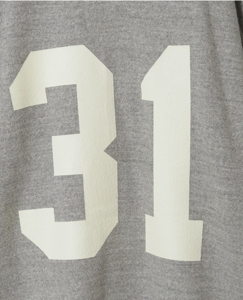 【MADISONBLUE/マディソンブルー】FOOTBALL TEE SWEAT 詳細画像 杢グレー 6