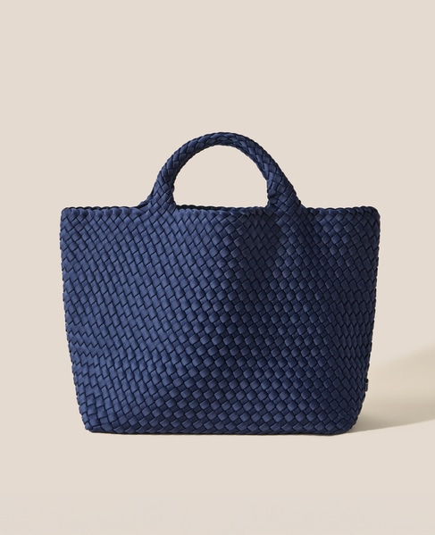 【NAGHEDI/ナゲディ】St. Barths Medium Tote INK BLUE 詳細画像 ネイビー 1