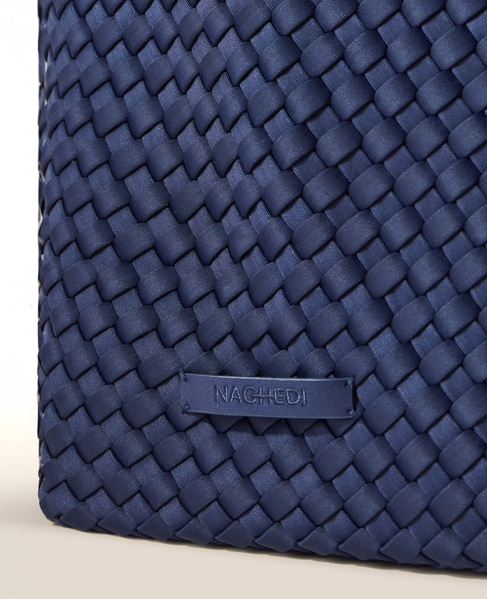【NAGHEDI/ナゲディ】St. Barths Medium Tote INK BLUE 詳細画像 ネイビー 3