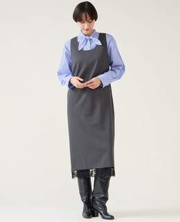 レースコンビギャバワンピース