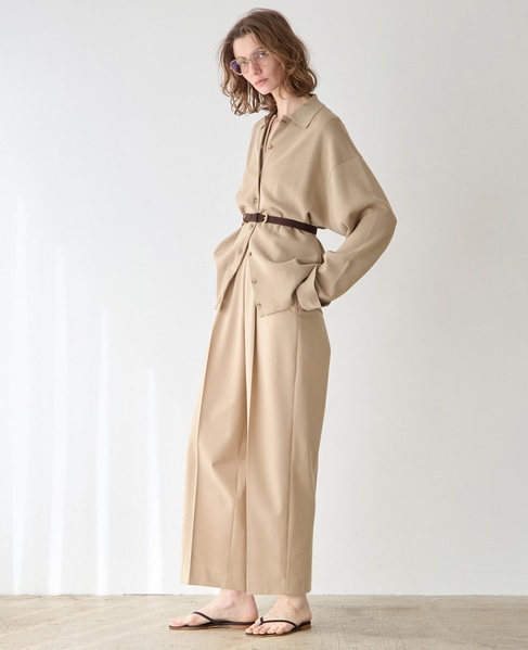 ノースリーブオールインワン 詳細画像 ベージュ 6