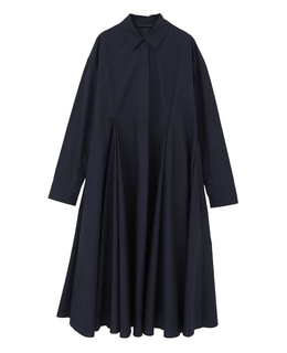 フレアラインシャツワンピース