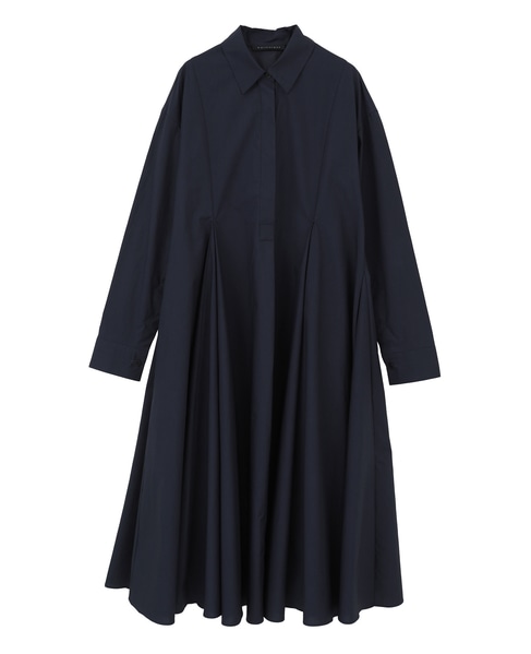 フレアラインシャツワンピース 詳細画像 ネイビー 1