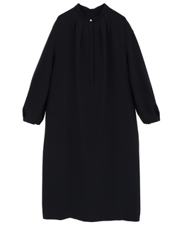 平二重ストレッチコクーンワンピース