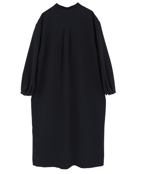 平二重ストレッチコクーンワンピース 詳細画像 ネイビー 2