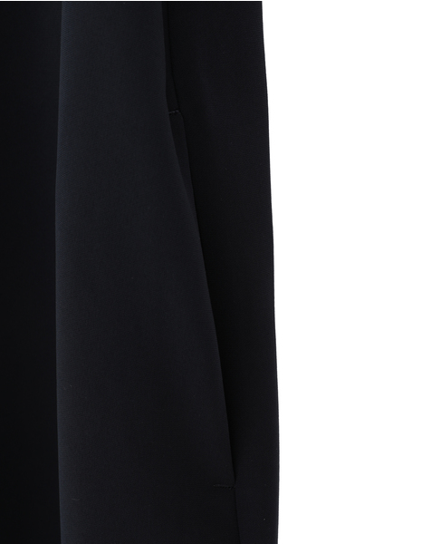 平二重ストレッチコクーンワンピース 詳細画像 ネイビー 8