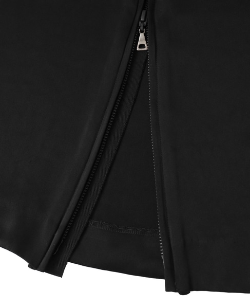 【l’heritage martinique/レリタージュ マルティニーク】ヘヴィーサテンサックドレス 詳細画像 ブラック 8