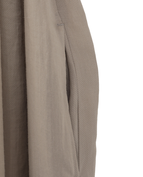 《コラボ》大草直子さん&times;martinique ラミーギャザースリーブワンピース 詳細画像 グレージュ 8