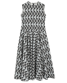 【l’heritage martinique/レリタージュ マルティニーク】アールデコ・タイルサマードレス