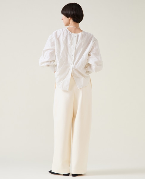 ジャガード2wayプルオーバー（セットアップ可） 詳細画像 ホワイト 6