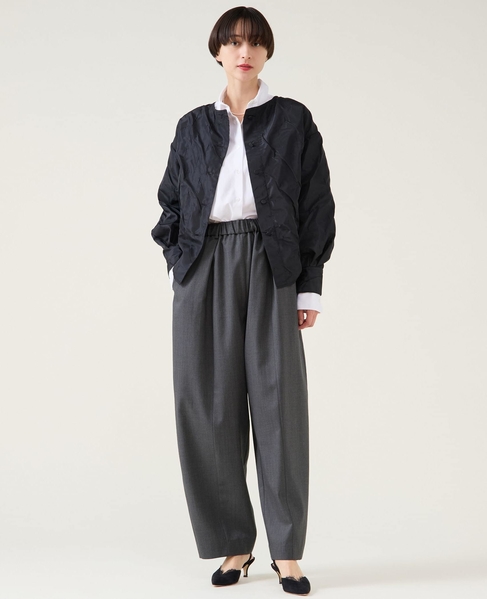 ジャガード2wayプルオーバー（セットアップ可） 詳細画像 ブラック 12