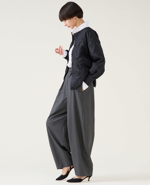 ジャガード2wayプルオーバー（セットアップ可） 詳細画像 ブラック 13