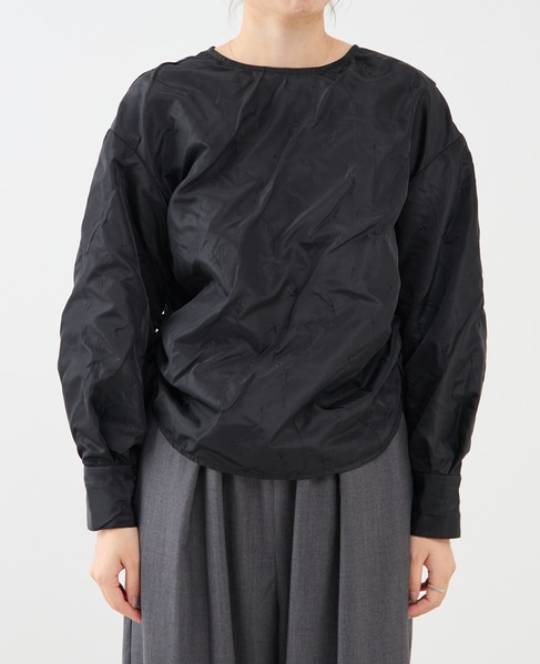 ジャガード2wayプルオーバー（セットアップ可） 詳細画像 ブラック 15