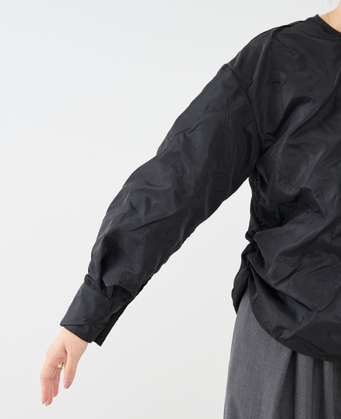 ジャガード2wayプルオーバー（セットアップ可） 詳細画像 ブラック 18