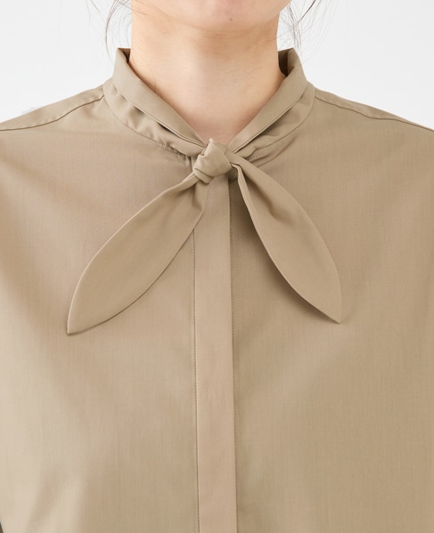 ハイカウントTCブロードシャツ 詳細画像 ベージュ 13