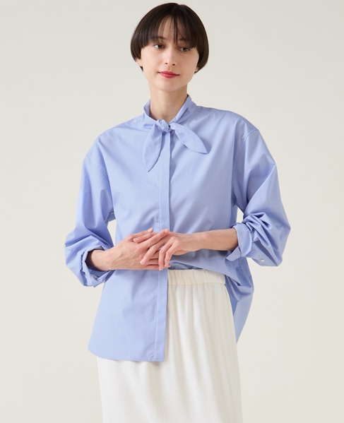 ハイカウントTCブロードシャツ 詳細画像 サックス 1