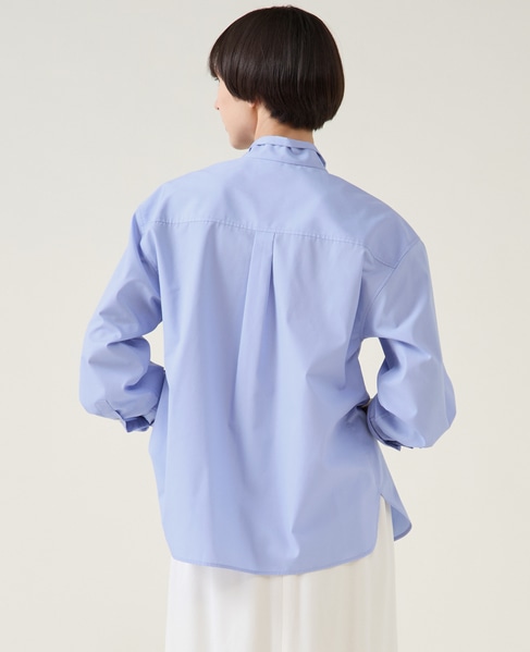 ハイカウントTCブロードシャツ 詳細画像 サックス 3