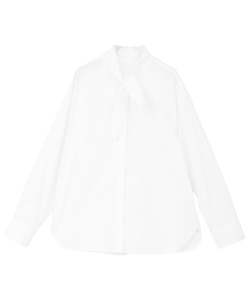 ハイカウントTCブロードシャツ 詳細画像 ホワイト 1
