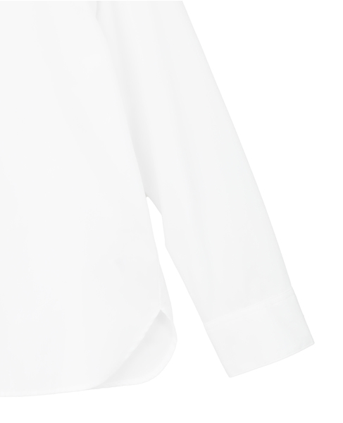 ハイカウントTCブロードシャツ 詳細画像 ホワイト 4