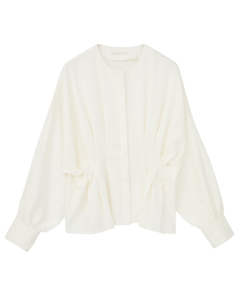 デニムドルマンタックブラウス（セットアップ可） 詳細画像 ホワイト 10