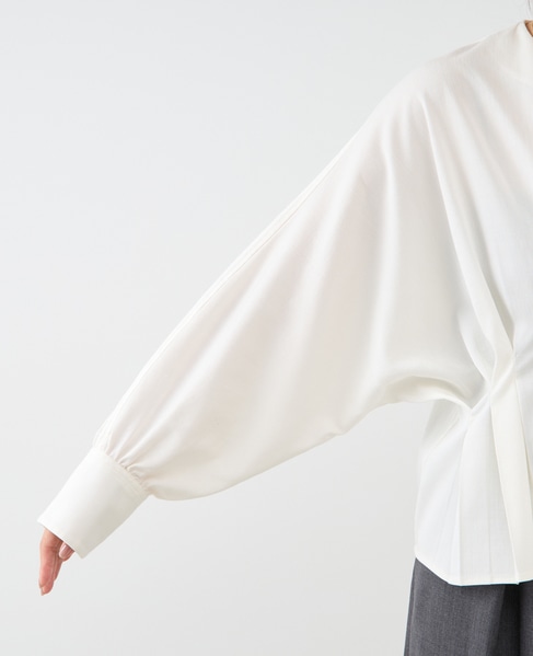 デニムドルマンタックブラウス（セットアップ可） 詳細画像 ホワイト 8