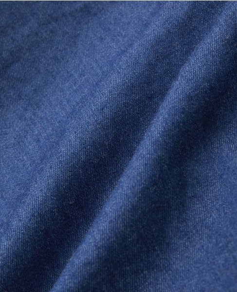 デニムドルマンタックブラウス（セットアップ可） 詳細画像 ブルー 15