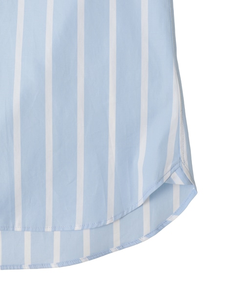 《定番》パールスキッパー 詳細画像 サックスストライプ 5