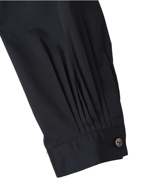 タックカラーブラウス 詳細画像 ネイビー 4