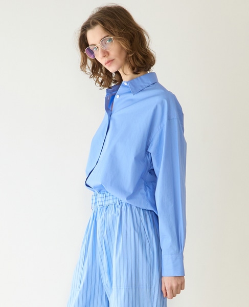 ESSENTIAL レギュラーシャツ 詳細画像 サックス 2